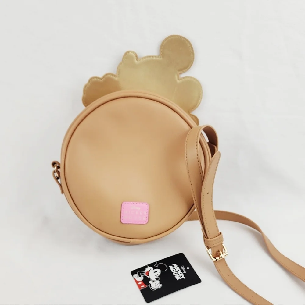 Bioworld Disney Mickey Mouse Donut Crossbody Bag Brand New